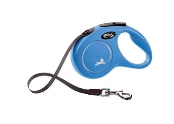 Flexi Leash New Classic S Gurt 5m bis zu 15kg Blau