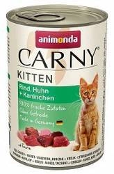 Animonda Cat Carny Kitten Rindfleisch, Huhn + Kaninchen 400g