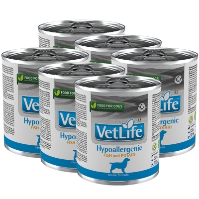 Farmina Vet Life Canine Hypoallergenic Fish&Potato 6x300g