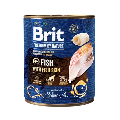 Brit Premium By Nature Fisch mit Fischhaut 800g