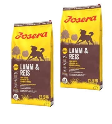 JOSERA Lamb & Rice 2x12,5kg