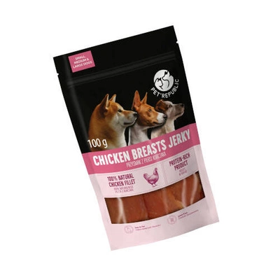PetRepublic Hühnerbrust Leckerli für Hunde 100g