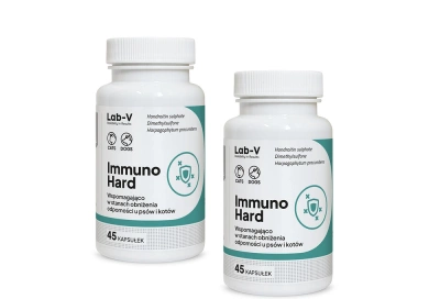 LAB-V Immuno Hard – Stärkung der Immunität für Hunde und Katzen 2x45 Kapseln -3% günstiger im Set