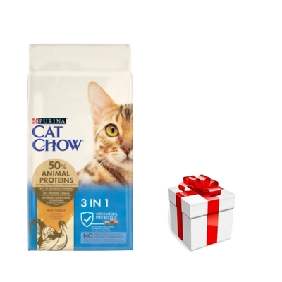 Purina Cat Chow Special Care 3w1 15kg + Überraschung für die Katze