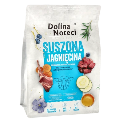 DOLINA NOTECI Premium Lamm - Trockenfutter für Hunde 3 kg