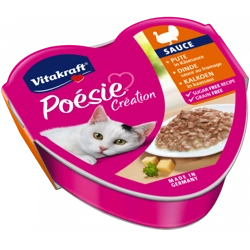 Vitakraft Poesie Katzenfutter Pute mit Käse 85g