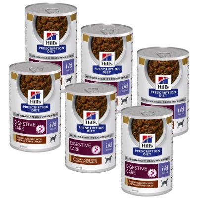 HILL'S PD Prescription Diet Canine i/d Low Fat gulasz 6x354g