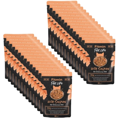 Fitmin Cat For Life Sterilisierter Lachs 28x85g