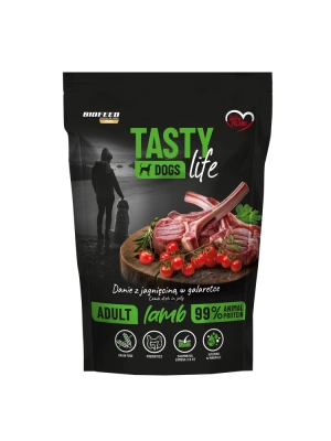Tasty Dogs Life Lammgelee-Schale 500g