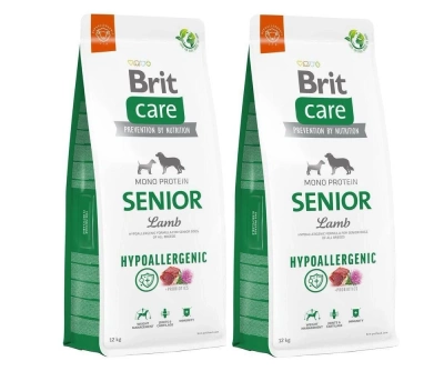 BRIT CARE Hypoallergenes Senior Lamm 2x12kg