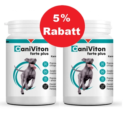 Vetoquinol Caniviton Forte Plus 2x90 Stück - 5% Rabatt auf ein Paket