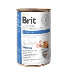 Brit Grain Free Veterinary Diet Dog/Cat Recovery Salmon 400g