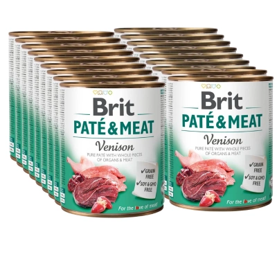 Brit Pate&Meat Wildfleisch für Erwachsene 18x800g
