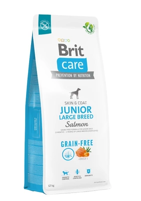 BRIT CARE Dog Getreidefrei Junior Große Rassen Lachs 12kg