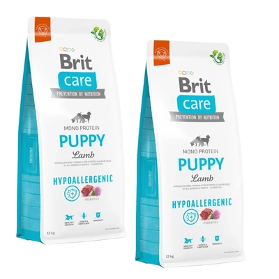 BRIT CARE Hypoallergenes Welpenlamm 2x12kg