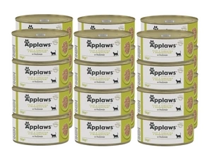 APPLAWS Tuna Fillet With Seaweed In Jelly Tin 24x156g - günstiger im Set