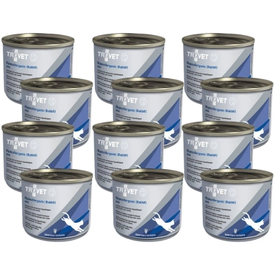 TROVET RRD Hypoallergenes Kaninchen für Katzen 12x200g