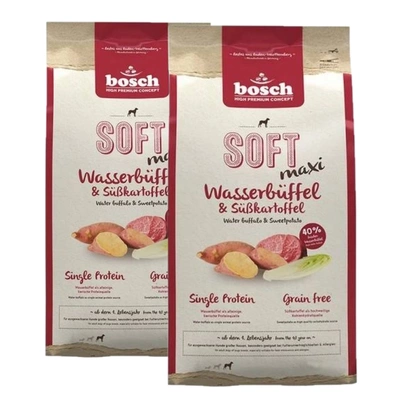 BOSCH Soft Maxi Water Buffalo & Yams 2x12,5kg - 3% Rabatt auf ein Paket