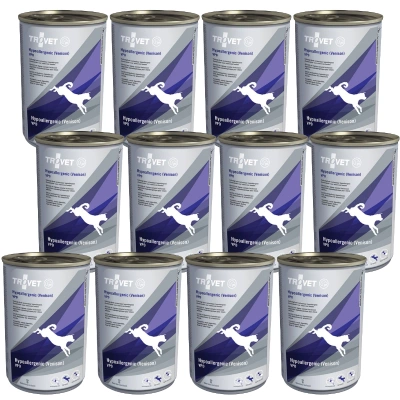 TROVET VPD Hypoallergenes Wildfleisch für Hunde Dose 12x400g