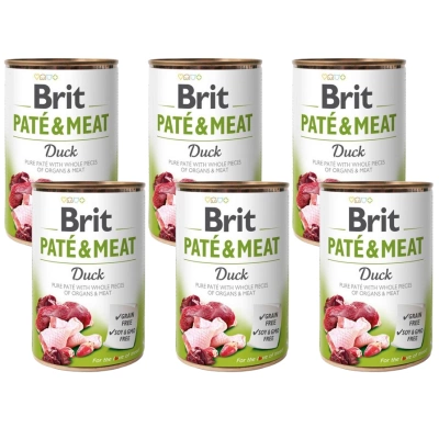 Brit Pate & Meat mit Ente 6x800g
