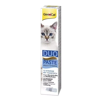 GIMBORN Gim Cat Multi-Vitamin Duo Paste mit Thunfisch 50g