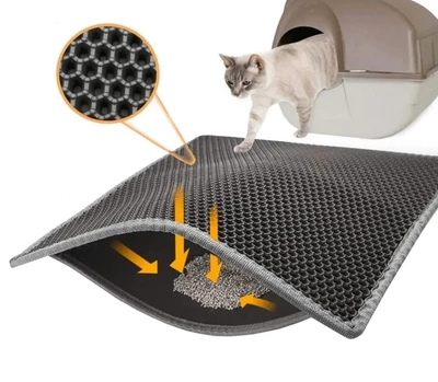 Katzentoiletten-Fußmatte 65x45cm