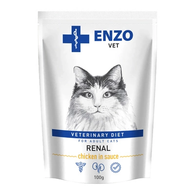 ENZO VET Renal mit Huhn in Sauce für Katzen 100g