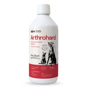 LAB-V Arthrohard 500ml Gelenkunterstützungspräparat für Hunde und Katzen