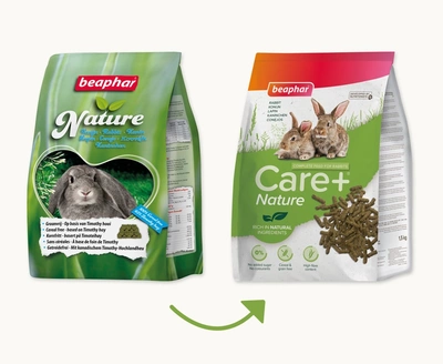 BEAPHAR Care+ Rabbit Senior Super Premium Futter für ältere Kaninchen 1,5kg