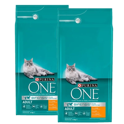 Purina One Katze Adult Huhn Futter 2x7.5kg