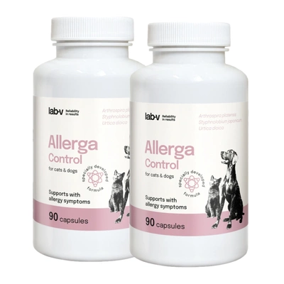 LAB-V Allerga Control – Unterstützung bei Allergiesymptomen 2x90 Kapseln