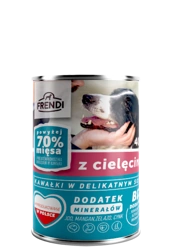 Frendi-Stücke in weicher Soße mit Kalbfleisch 400g