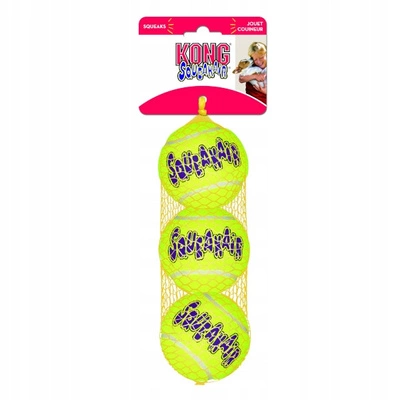 Kong SqueakAir M Quietschball 3 Stück 6cm