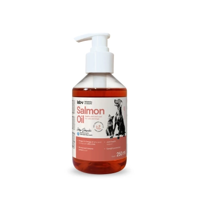 Lab-V 100% Lachsöl für Hunde und Katzen jeden Alters 250 ml kaltgepresst