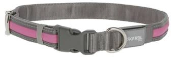 KERBL Light & Reflex Leuchthalsband Rosa 45-65cm
