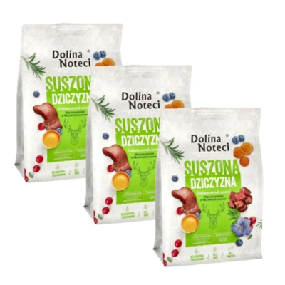 DOLINA NOTECI Premium Game - Trockenfutter für Hunde 3x3 kg