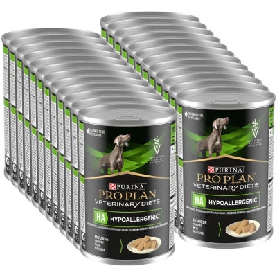 PURINA Veterinary PVD HA Hypoallergene Mousse 24x400g