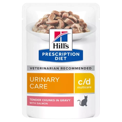 HILL'S PD Prescription Diet Feline c/d Lachs 85g-Beutel