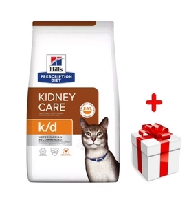 HILL'S PD Prescription Diet Feline k/d 3kg  + eine Überraschung für Ihre Katze GRATIS!