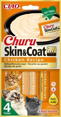 INABA Churu Katzenleckerli mit Hühnergeschmack 4x14g