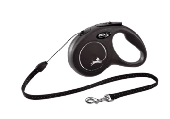 Flexi Leash New Classic S Rope 5m bis zu 12kg Schwarz