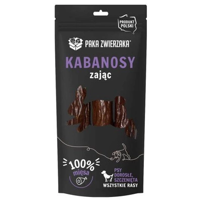 PAKA ZWIERZAKA- Hase Kabanosy 3 Stück (80g)