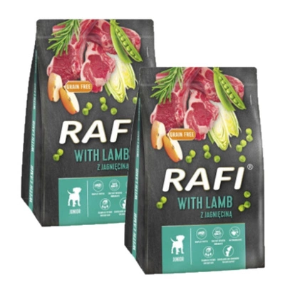 DOLINA NOTECI Rafi Junior Hundetrockenfutter mit Lammfleisch 2x3kg