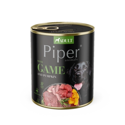 DOLINA NOTECI Piper für Hunde mit Wildfleisch und Kürbis 800g