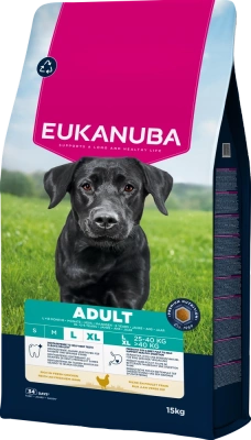EUKANUBA Adult Huhn großer Rassen, 15 kg