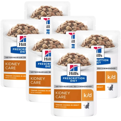 Hill's PD Prescription Diet Feline k/d Huhn 6x85g