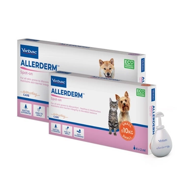 VIRBAC Allerderm Spot-on (Pipette 6 x 4ml)