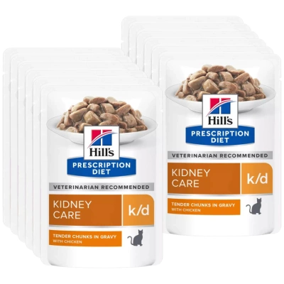 Hill's PD Prescription Diet Feline k/d Huhn 12x85g