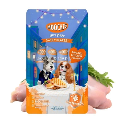 MOOCHIE Creamy Chicken 4x15g für Hunde