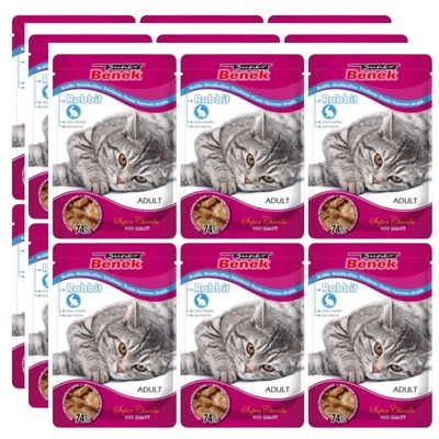 CERTECH-SUPER BENEK Adult mit Kaninchen 24x100g